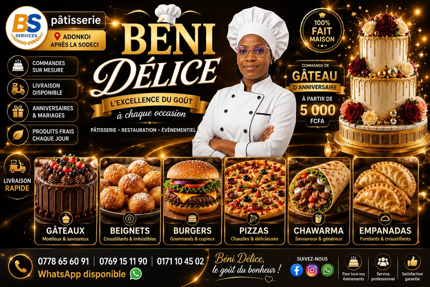 Réalisation Groupe Béni Services